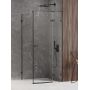 Kabina prysznicowa 90x90 cm kwadratowa czarny mat/szkło przezroczyste EXK1577 New Trendy Avexa Black zdj.1
