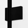 Kabina prysznicowa 90x90 cm kwadratowa czarny mat/szkło przezroczyste EXK1613 New Trendy Avexa Black zdj.8