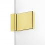 Drzwi prysznicowe 120 cm uchylne EXK1638 New Trendy Avexa Gold Shine zdj.9