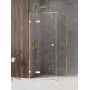 Kabina prysznicowa prostokątna 120x90 cm EXK1684 New Trendy Avexa Gold Shine zdj.1