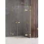 Kabina prysznicowa kwadratowa 90x90 cm EXK1697 New Trendy Avexa Gold Shine zdj.1