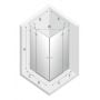 Kabina prysznicowa kwadratowa 90x90 cm EXK1697 New Trendy Avexa Gold Shine zdj.2