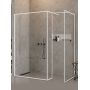 Ścianka prysznicowa walk-in 80 cm biały mat/szkło przezroczyste EXK2283 New Trendy New Modus White zdj.1