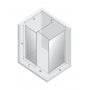 Kabina prysznicowa walk-in 130x90 cm biały mat/szkło przezroczyste EXK2319 New Trendy New Modus White zdj.2