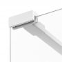 Kabina prysznicowa walk-in 140x90 cm biały mat/szkło przezroczyste EXK2322 New Trendy New Modus White zdj.3