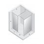 Kabina prysznicowa walk-in 140x90 cm biały mat/szkło przezroczyste EXK2322 New Trendy New Modus White zdj.2