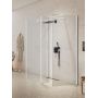 Ścianka prysznicowa walk-in 80 cm biały mat/szkło przezroczyste EXK2333 New Trendy New Modus White zdj.1