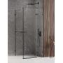 Kabina prysznicowa 90x90 cm kwadratowa czarny mat/szkło przezroczyste EXK2573 New Trendy Avexa Black zdj.1
