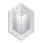 Kabina prysznicowa 80x80 cm kwadratowa biały mat/szkło przezroczyste EXK2821 New Trendy Avexa White zdj.2