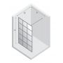 Ścianka prysznicowa walk-in 120 cm biały mat/szkło przezroczyste EXK2987 New Trendy Avexa White zdj.2