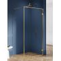 Ścianka prysznicowa walk-in 110 cm złoty szczotkowany/szkło przezroczyste EXK3136 New Trendy Avexa Gold Brushed zdj.1