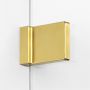 Kabina prysznicowa 120x90 cm prostokątna złoty połysk/szkło przezroczyste EXK3218 New Trendy Avexa Gold Shine zdj.3