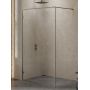 Ścianka prysznicowa walk-in 90 cm szczotkowany/szkło przezroczyste EXK3511 New Trendy Avexa Gunmetal Brushed zdj.1