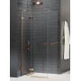 Kabina prysznicowa 100x100 cm kwadratowa miedź szczotkowany/szkło przezroczyste EXK3620 New Trendy Avexa Copper Brushed zdj.1
