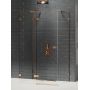 Kabina prysznicowa 120x120 cm kwadratowa miedź szczotkowany/szkło przezroczyste EXK3719 New Trendy Avexa Copper Brushed zdj.1