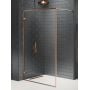 Ścianka prysznicowa walk-in 50 cm miedź szczotkowany/szkło przezroczyste EXK3794 New Trendy Avexa Copper Brushed zdj.1