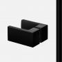 Kabina prysznicowa 100x80 cm czarny mat/szkło przezroczyste EXK3880 New Trendy Avexa Black zdj.5