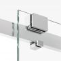 Drzwi prysznicowe 110 cm rozsuwane chrom połysk/szkło przezroczyste EXK3896 New Trendy Softi zdj.3