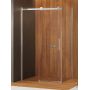 Kabina prysznicowa 120x80 cm prostokątna chrom połysk/szkło przezroczyste EXK3920 New Trendy Softi zdj.1