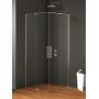 Kabina prysznicowa 90x90 cm kwadratowa chrom połysk/szkło przezroczyste EXK4060 New Trendy Smart zdj.1
