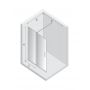 Ścianka prysznicowa walk-in 120 cm chrom połysk/szkło przezroczyste EXK4089 New Trendy Smart zdj.2