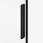 Drzwi prysznicowe 100 cm rozsuwane czarny mat/szkło przezroczyste EXK4109 New Trendy Smart Black zdj.6