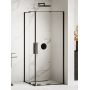 Kabina prysznicowa 120x120 cm kwadratowa czarny mat/szkło przezroczyste EXK4173 New Trendy Smart Black zdj.1