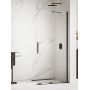 Ścianka prysznicowa walk-in 90 cm czarny mat/szkło przezroczyste EXK4190WU New Trendy Smart Black zdj.1