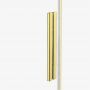 Ścianka prysznicowa walk-in 100 cm złoty połysk/szkło przezroczyste EXK4295WU New Trendy Smart Light Gold zdj.6