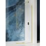 Ścianka prysznicowa walk-in 110 cm złoty połysk/szkło przezroczyste EXK4296 New Trendy Smart Light Gold zdj.1