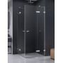 Kabina prysznicowa 100x80 cm prostokątna chrom połysk/szkło przezroczyste EXK4530 New Trendy Eventa zdj.1