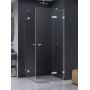 Kabina prysznicowa 90x80 cm prostokątna chrom połysk/szkło przezroczyste EXK4533 New Trendy Eventa zdj.1