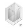 Kabina prysznicowa 130x80 cm prostokątna chrom połysk/szkło przezroczyste EXK4556 New Trendy Eventa zdj.2