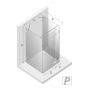 Kabina prysznicowa 100x80 cm prostokątna chrom połysk/szkło przezroczyste EXK4576 New Trendy Eventa zdj.2