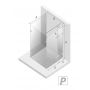 Kabina prysznicowa 90x80 cm prostokątna chrom połysk/szkło przezroczyste EXK4602 New Trendy Eventa zdj.2