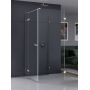 Kabina prysznicowa 90x90 cm kwadratowa chrom połysk/szkło przezroczyste EXK4603 New Trendy Eventa zdj.1