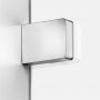 Kabina prysznicowa walk-in 130x80 cm chrom połysk/szkło przezroczyste EXK4650 New Trendy Eventa zdj.3