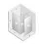 Ścianka prysznicowa walk-in 90 cm chrom połysk/szkło przezroczyste EXK4666 New Trendy Eventa zdj.2