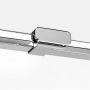 Ścianka prysznicowa walk-in 90 cm chrom połysk/szkło przezroczyste EXK4666 New Trendy Eventa zdj.4