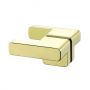 Drzwi prysznicowe 110 cm uchylne złoty połysk/szkło przezroczyste EXK4681 New Trendy Eventa Gold Shine zdj.5