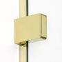 Kabina prysznicowa 110x80 cm prostokątna złoty połysk/szkło przezroczyste EXK4774 New Trendy Eventa Gold Shine zdj.5