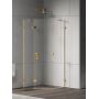 Kabina prysznicowa 90x90 cm złoty połysk/szkło przezroczyste EXK4834 New Trendy Eventa Gold Shine zdj.1