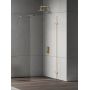 Ścianka prysznicowa walk-in 120 cm złoty połysk/szkło przezroczyste EXK4843 New Trendy Eventa Gold Shine zdj.1