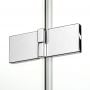 Drzwi prysznicowe 80 cm uchylne chrom połysk/szkło przezroczyste EXK5057 New Trendy Reflexa zdj.3