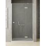 Drzwi prysznicowe 120 cm uchylne chrom połysk/szkło przezroczyste EXK5066 New Trendy Reflexa zdj.1