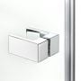 Drzwi prysznicowe 110 cm uchylne chrom połysk/szkło przezroczyste EXK5076 New Trendy Reflexa zdj.5