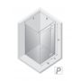 Kabina prysznicowa 120x90 cm prostokątna chrom połysk/szkło przezroczyste EXK5125 New Trendy Reflexa zdj.2