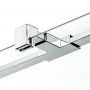 Kabina prysznicowa 90x70 cm prostokątna chrom połysk/szkło przezroczyste EXK5199 New Trendy Reflexa zdj.6