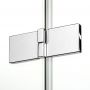 Kabina prysznicowa 100x90 cm prostokątna chrom połysk/szkło przezroczyste EXK5205 New Trendy Reflexa zdj.3