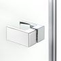 Kabina prysznicowa 100x90 cm prostokątna chrom połysk/szkło przezroczyste EXK5205 New Trendy Reflexa zdj.5